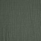 Preview: Musselin Double Gauze uni antik grün